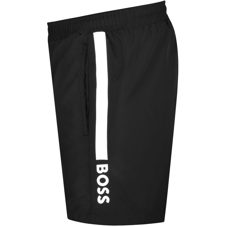 BOSS Dolphin Swim Shorts Black
